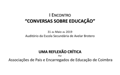 I Encontro “Conversas Sobre Educação”